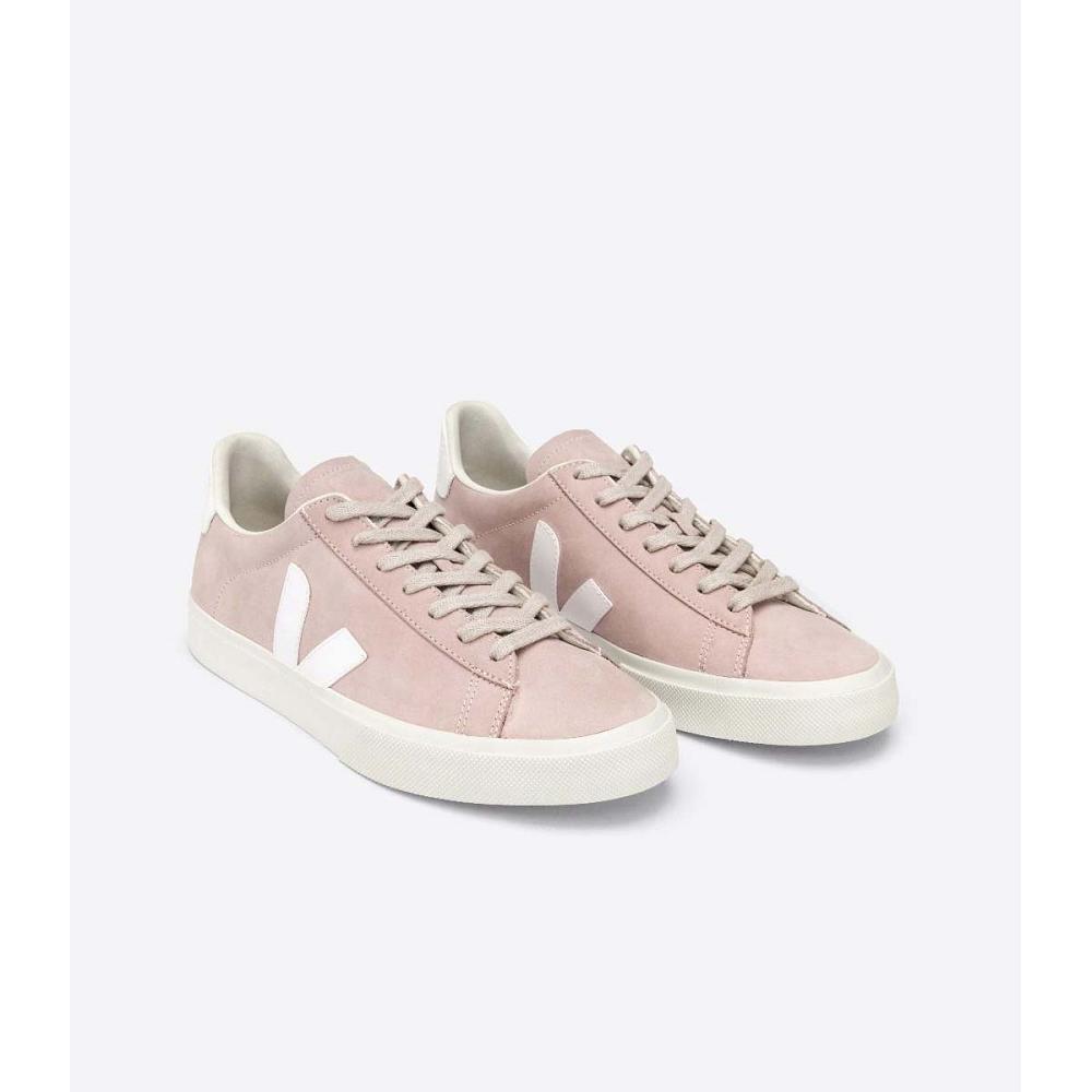 Low Tops Sneakers Dama Veja CAMPO NUBUCK Roz | RO 599SGL